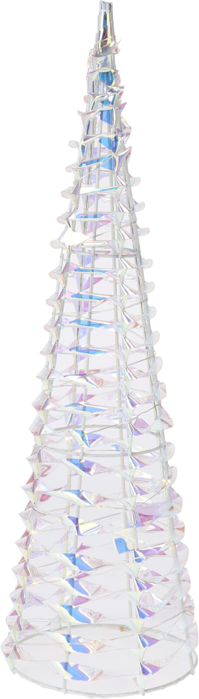 Home styling kegel 40cm regenboog micro led met timer