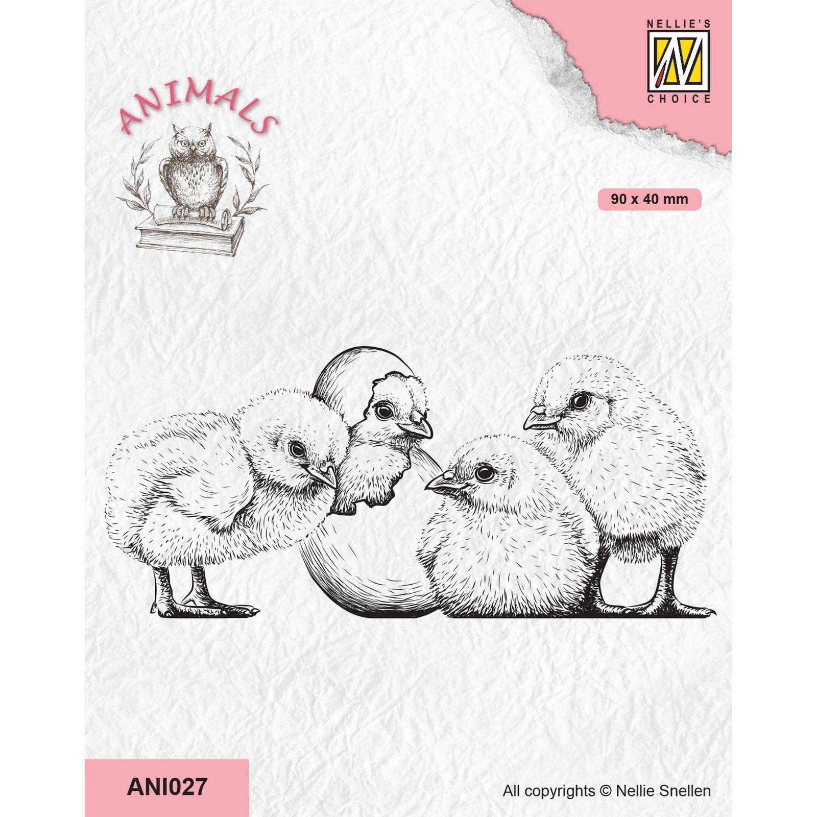 Nellie's choice • animals clear stempels chicken