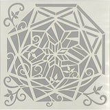 Angela poole • craft stencil crystal swirls - afbeelding 2
