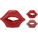 Home styling vaas lippen 20cm 2 assorti