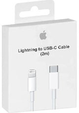 Enzo apple apple usb-c - lightning laadkabel 2m wit - 9540075 - afbeelding 1