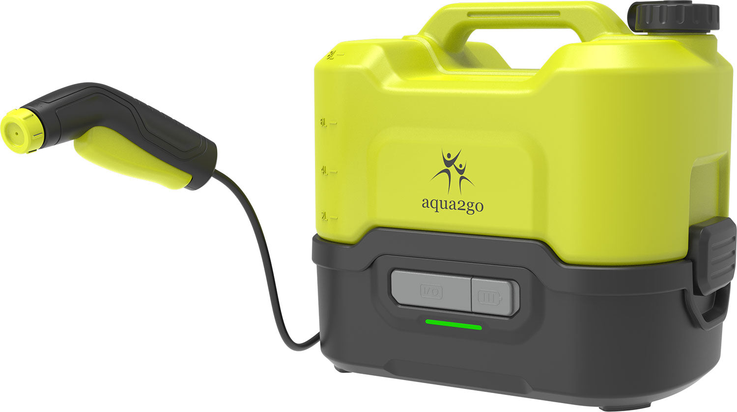 Aqua2go gd65 mini mobile cordless pressure cleaner 8l