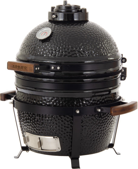 Arbaer Kamado Medium Ø 16 inch met Frame Keramisch Zwart