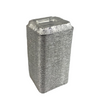 Asbak wegwerp aluminium 100 stuks