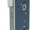 Assa abloy 2465 loopslot | dm50mm | krukgat 8mm | voorplaat staal gelakt 20x235mm afgerond | dr 1+3 2+4 - 7962040