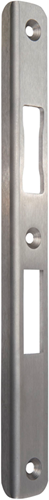 Assa abloy n6000 hoeksluitplaat | rvs 22x235x10x3mm rechthoekigdm| dr 1+3 - 10049714
