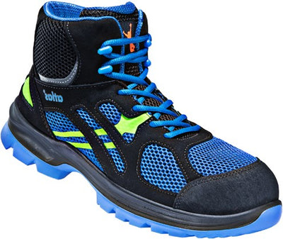 Atlas werkschoen flash 8205 hoog s1p | zwart blauw | maat 37 - 00.012.064.37
