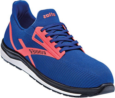 Atlas werkschoen runner 45 s1p | neon blauw | maat 42 - 4043692434377