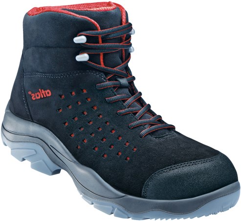 Atlas werkschoen sl 32 hoog s1 | zwart rood | maat 40 - 00.012.083.40