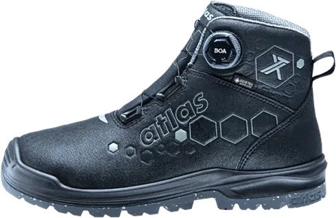 Atlas werkschoen xt 550 gtx boa xr s3 | zwart | maat 47 - 4043692465814