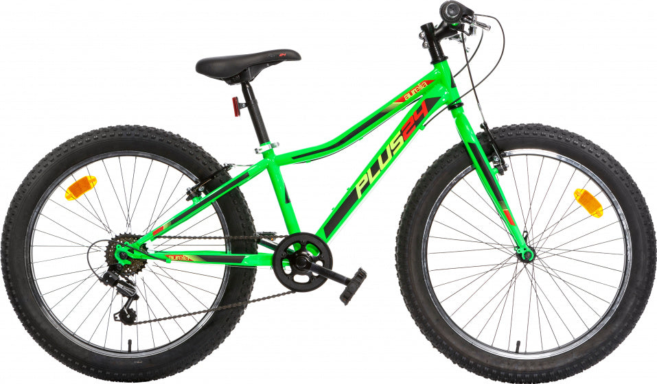 Aurelia Plus 24 Inch 38 cm Junior 6V V-Brakes Groen