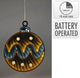 Home styling infinity lights kerstbal 25cm led