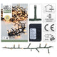 Clusterverlichting 400led 8 meter met flits functie extra warmwit