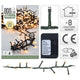 Clusterverlichting 800led 16 meter met 8 flits functies extra warmwit