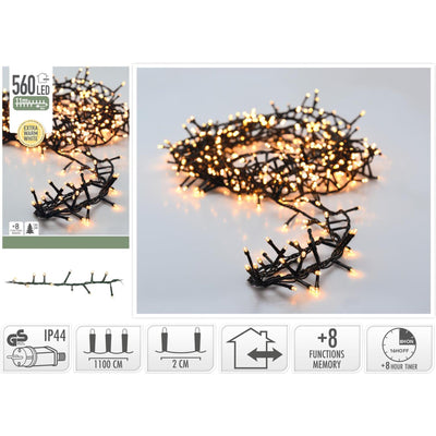 Kerstverlichting microcluster 560led