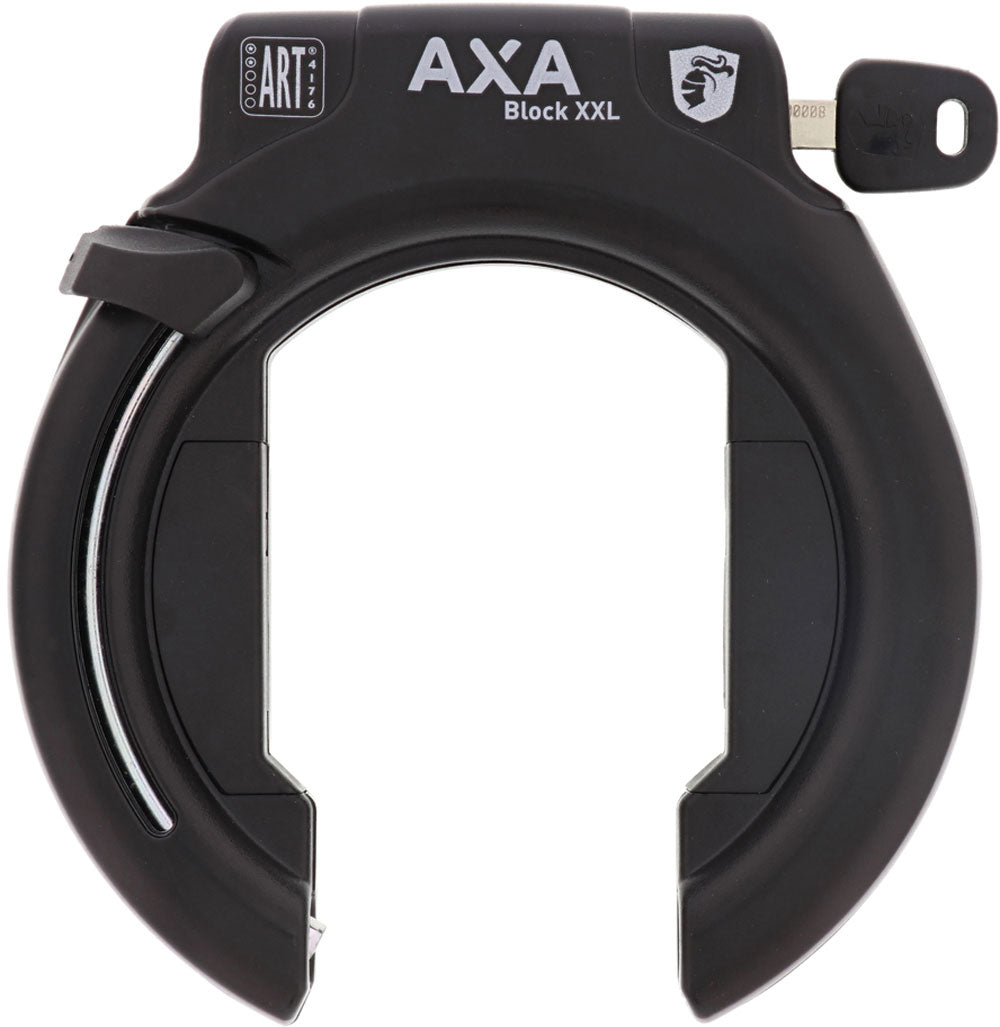 AXA xxl Zwart ringslot + Zadeltas + ULC100 ketting