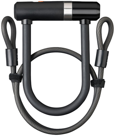 Axa newton mini u-lock + cable 100 8