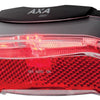 AXA Riff Battery - Fiets Achterlicht - LED Fietsverlichting op Batterij - Auto on off systeem - 50-80 mm - Rood