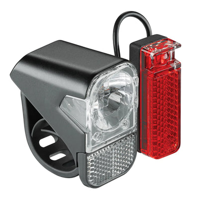 Axa verlichtingsset visto3 10lux batterij