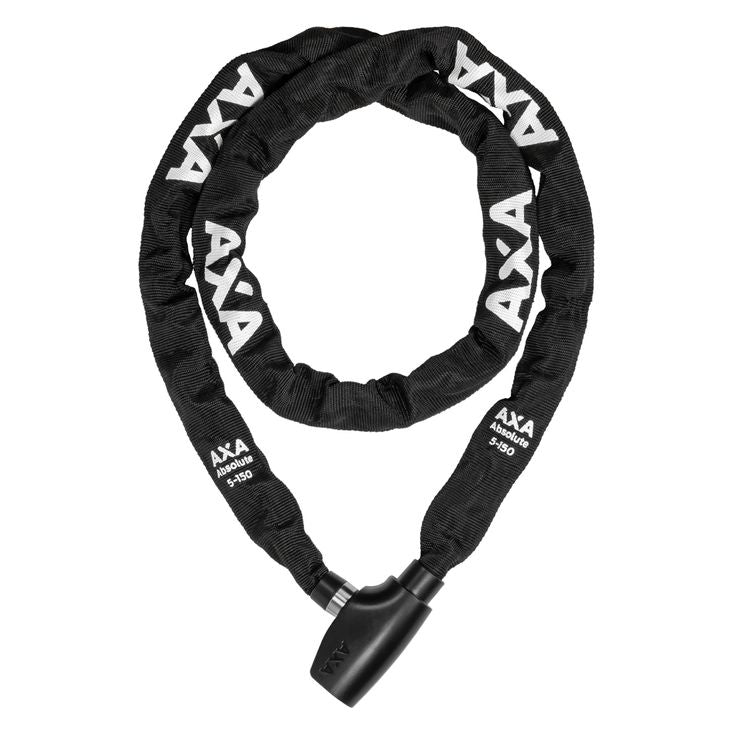 Axa kettingslot absolute 5-150cm zwart