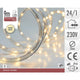 Home styling rope light led dia1,3x9meter warmwit voor buiten