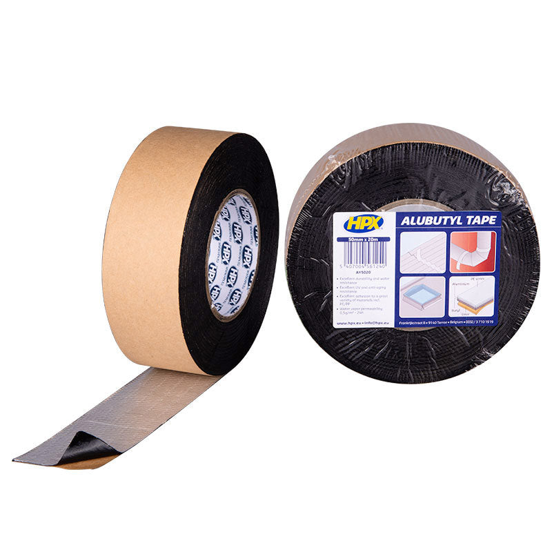 Hpx producten alubutyl tape 50mm x 20m