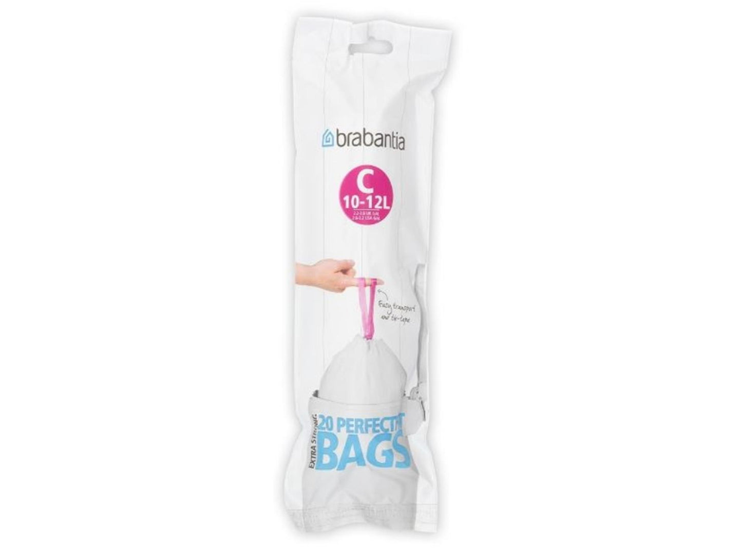 Brabantia perfectfit 10-12 liter vuilniszakken c rol a 20 zakken