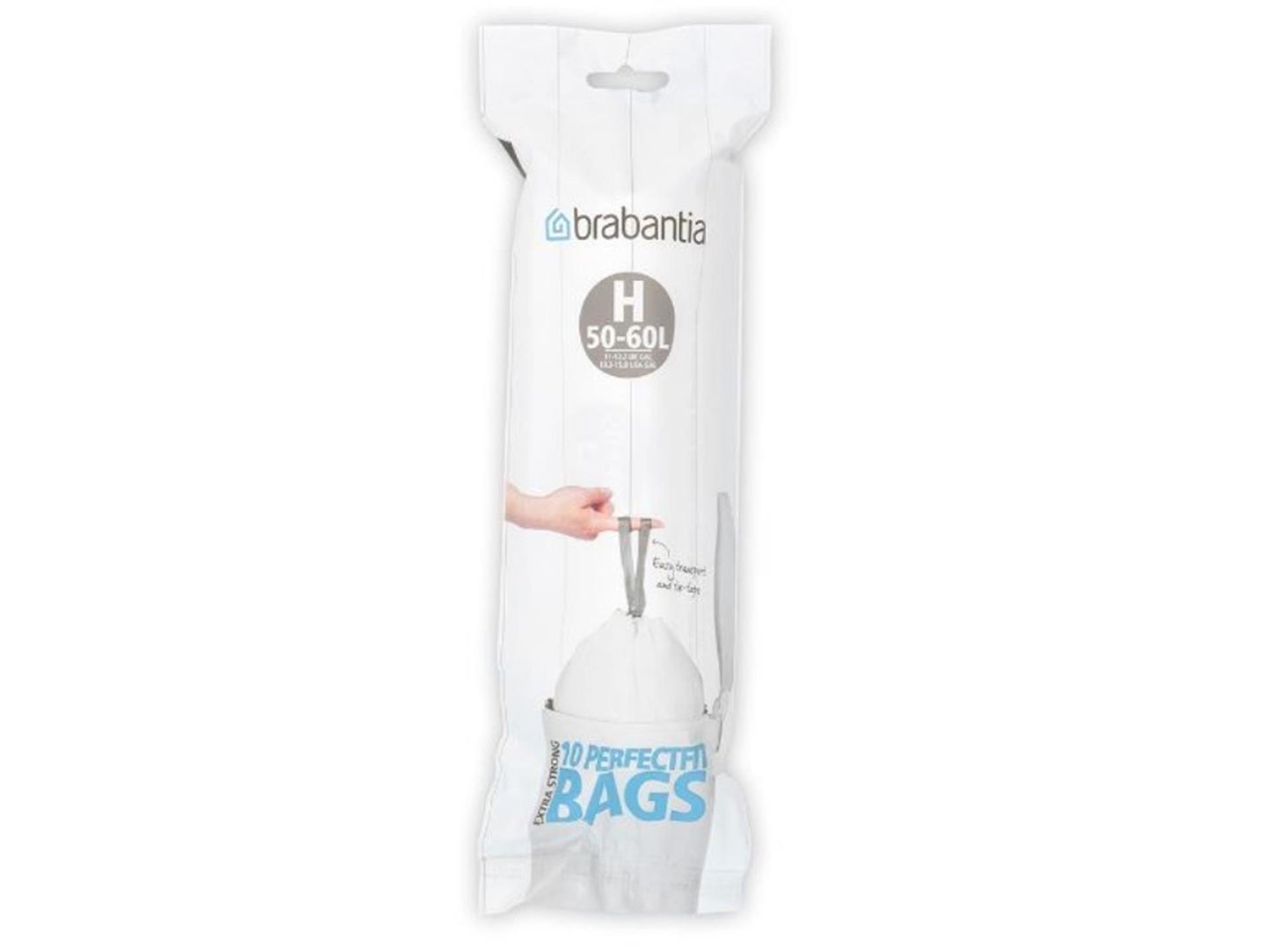 Brabantia perfectfit afvalzakken h 50-60l 10 stuks
