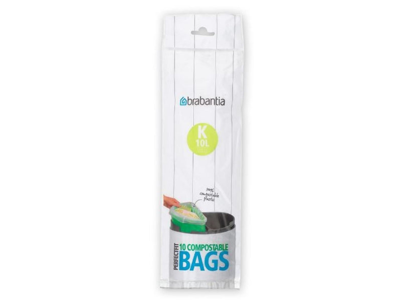 Brabantia afvalzak k compost 10l 10zakke