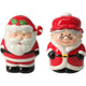 Home styling kerst peper en zout stel kerst peper en zout stel aardewerk