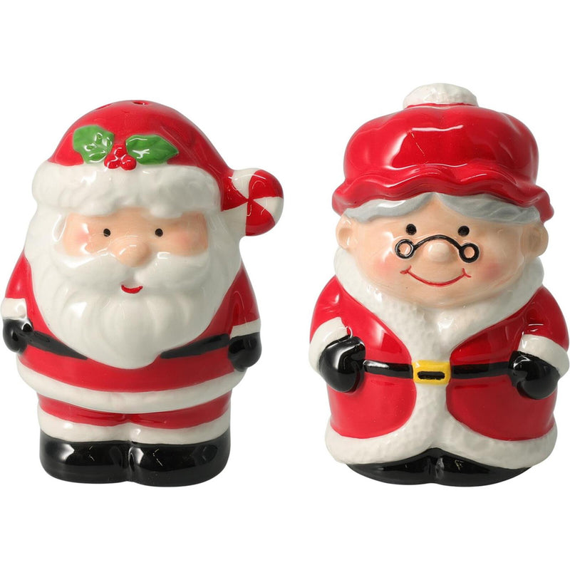 Home styling kerst peper en zout stel aardewerk
