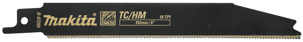 Makita accessoires reciprozaagblad 128 rvs s922ehm - b-07250