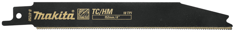 Makita accessoires reciprozaagblad 128 rvs s922ehm - b-07250