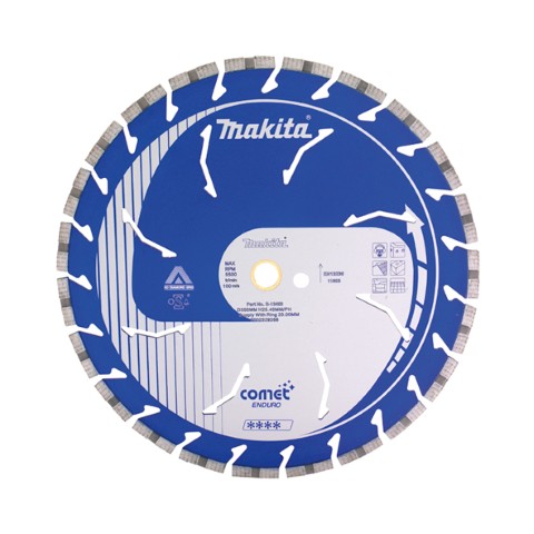 Makita accessoires diamantschijf 400x10x25,4 comet - b-13568 - b-13568