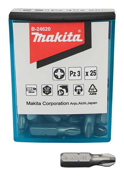Makita accessoires schroefbit pz3x25mm - b-24620 b-24620