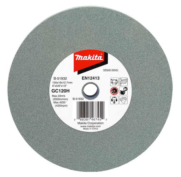 Makita accessoires slijpst. 150x16x12,7mm gc120 - b-51932