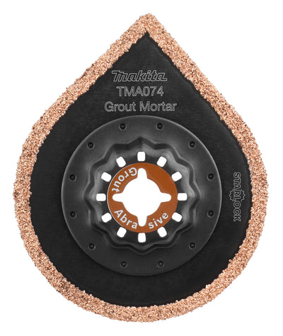Makita accessoires b-65078 | tma074 schuurzool frees | 70mm tc hm k40 starlock multitoolblad - b-65078