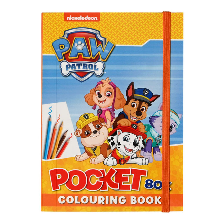 Paw patrol pocket kleurboek 80blz 14x10cm