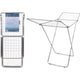 Ultra clean droogrek metaal 18m zilver 180x55x108cm