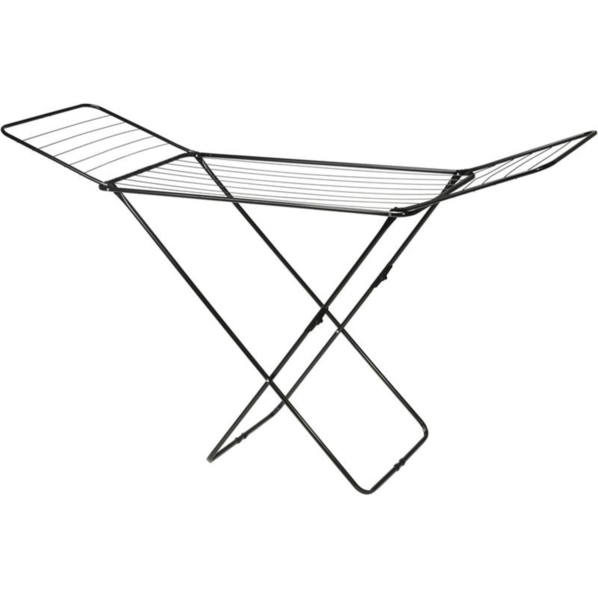 Ultra clean droogrek metaal 18m zwart 180x55x108cm