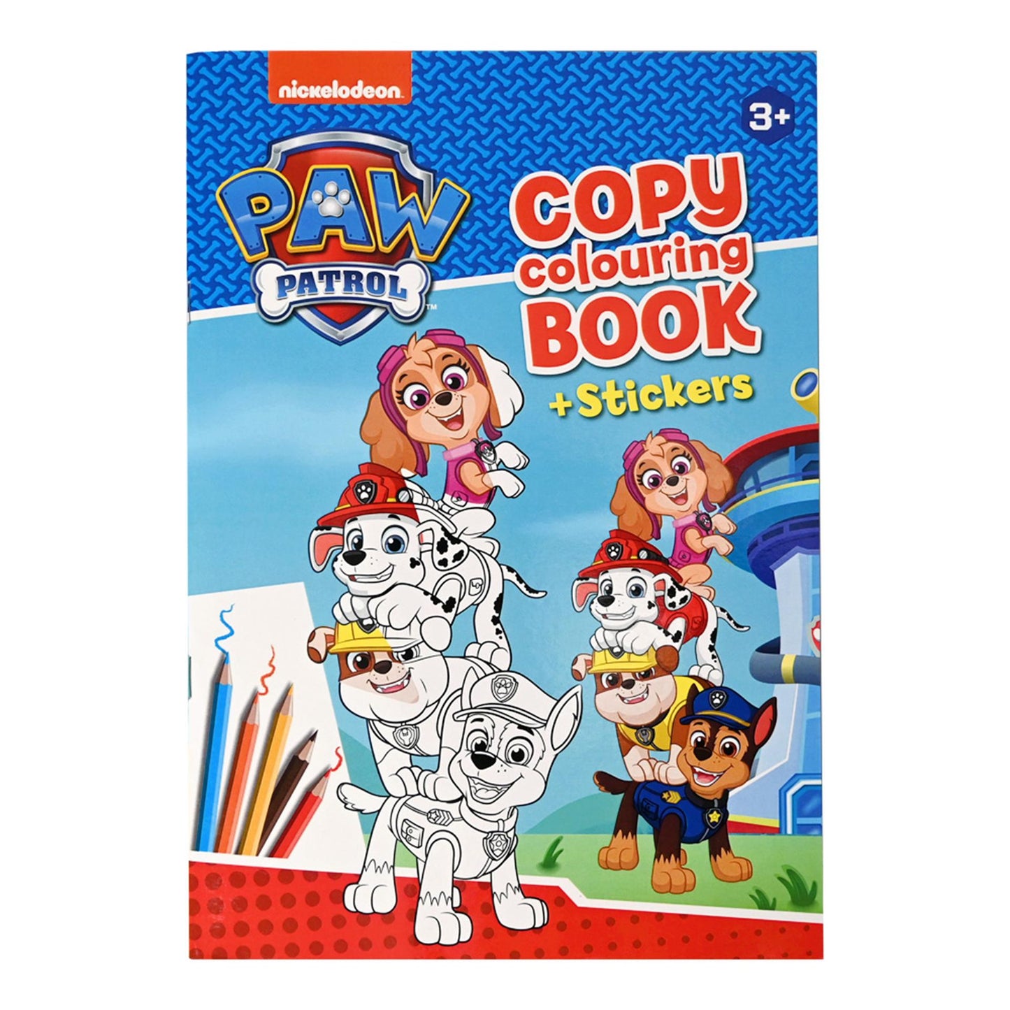 Paw patrol kleurboek + stickers