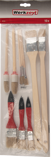 Werkzeyt set penselen 10dlg - b21623