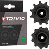 Trivio - derailleurwieltjes 11 11t chromo lagers