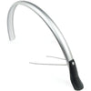 spatbordenset Snello 28 inch 46 mm kunststof zilver