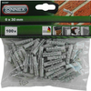 Connex pluggen polyamide 6mm bag 100st - b33387