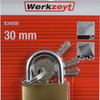 Werkzeyt hangslot 30mm ms - b34000