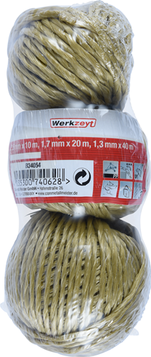 Werkzeyt pp inpaktouw 2.5x10 1.7x20 1.3x40m - b34054