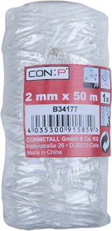 Con:p pp touw 2mm 9kg bobijn 50m - b34177 - afbeelding 2