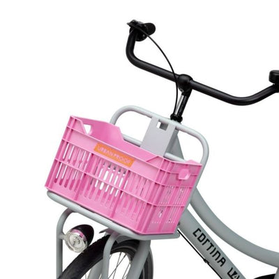 Dutchperfect urbanproof krat junior 15l rpet fel roze
