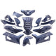 Edge plaatset 14-delig voor peugeot speedfight 4 - blauw metallic
